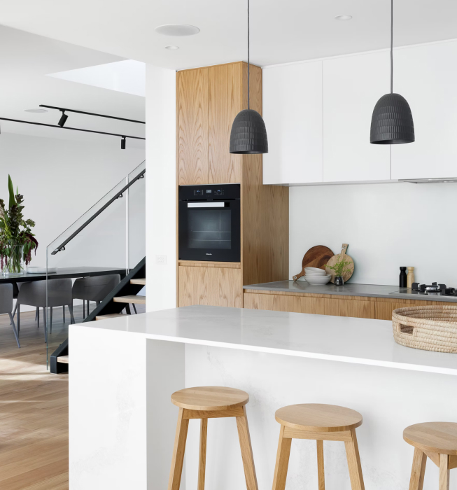 Dining Area with White Theme